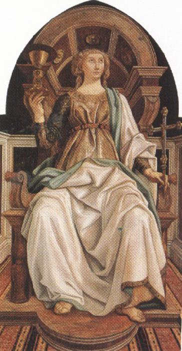 Sandro Botticelli Piero del Pollaiolo Faith (mk36) Norge oil painting art
